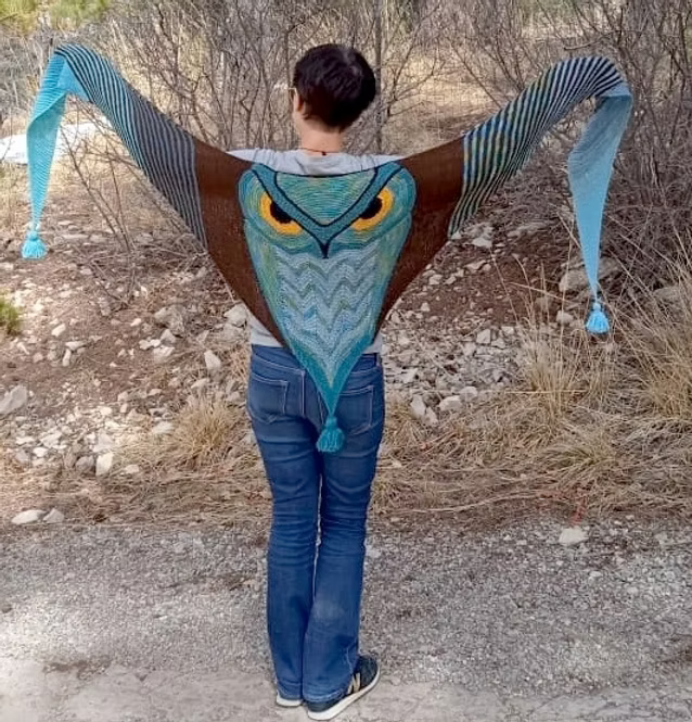 Owl Shawl