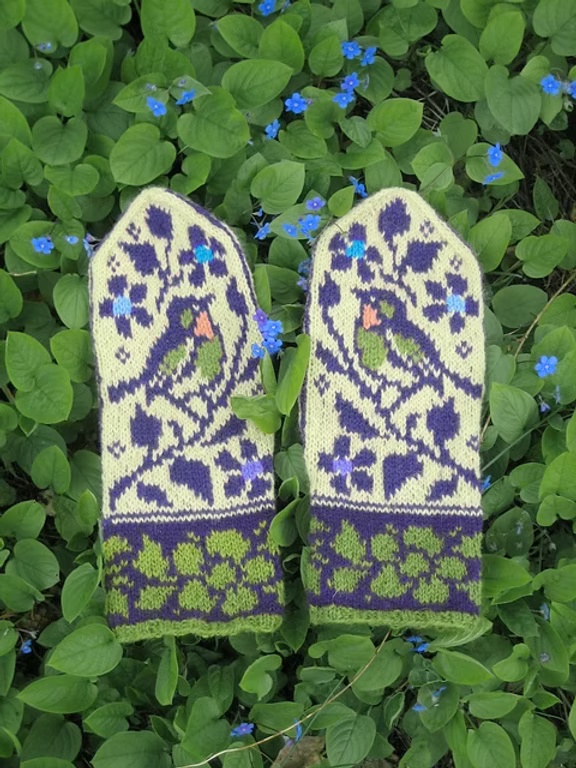 Birds and Flowers