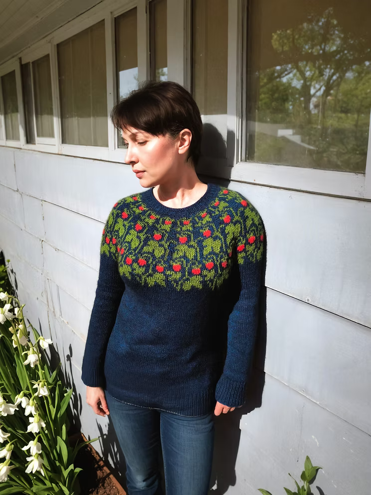 Strawberry Sweater