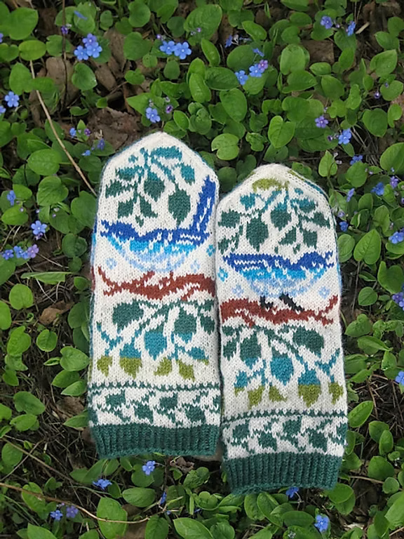 Birds and Leaves
