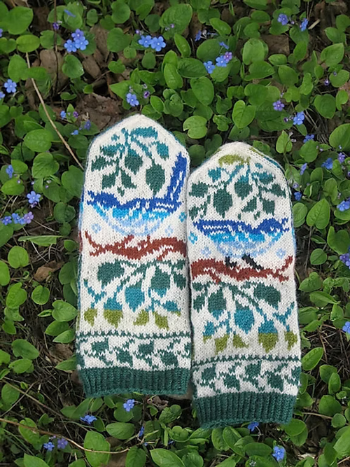 Birds and Leaves