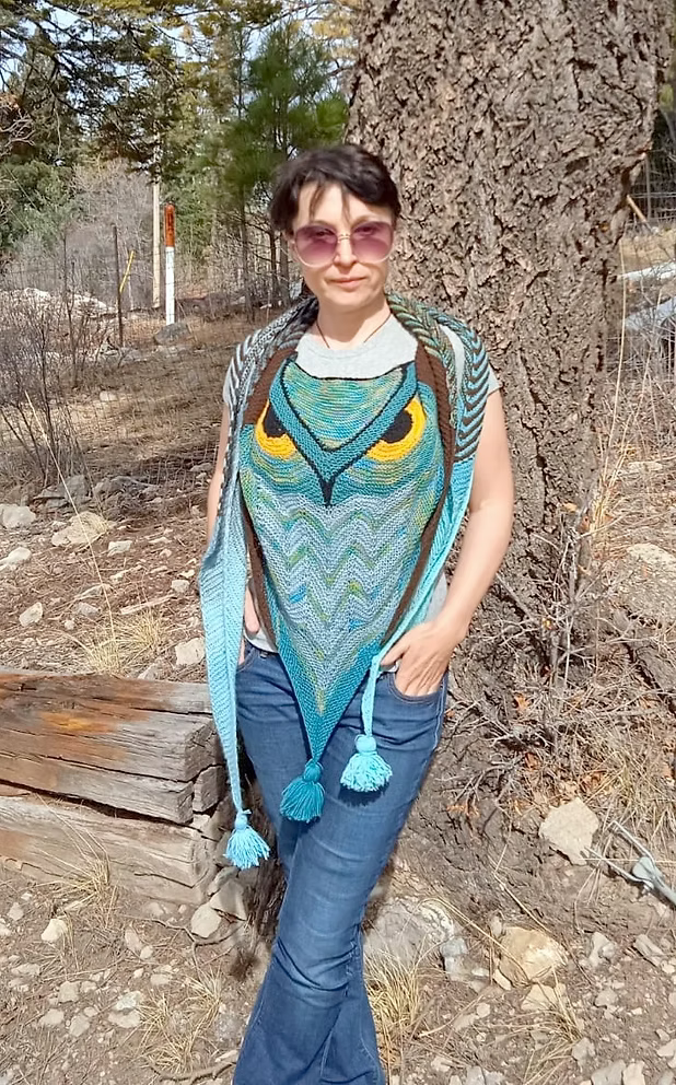 Owl Shawl