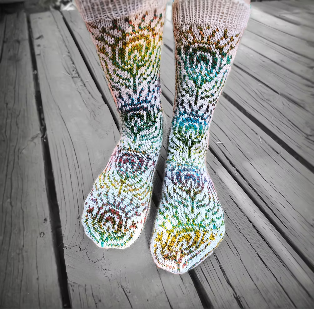 Weekend Socks and Cowl