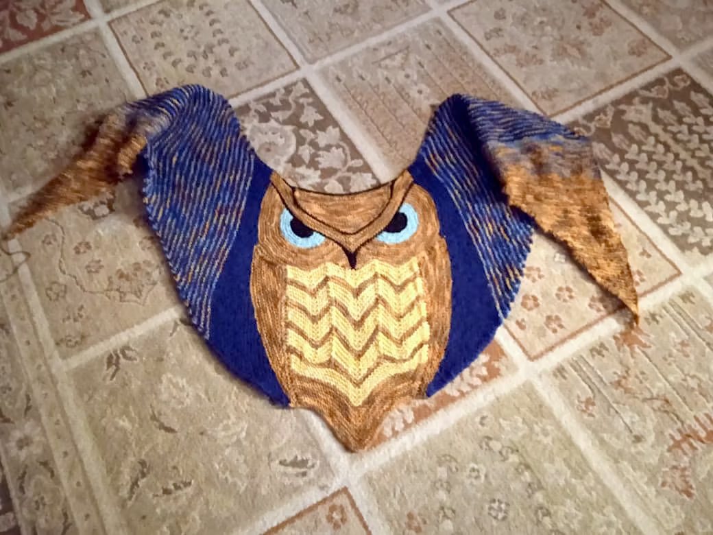 Owl Shawl