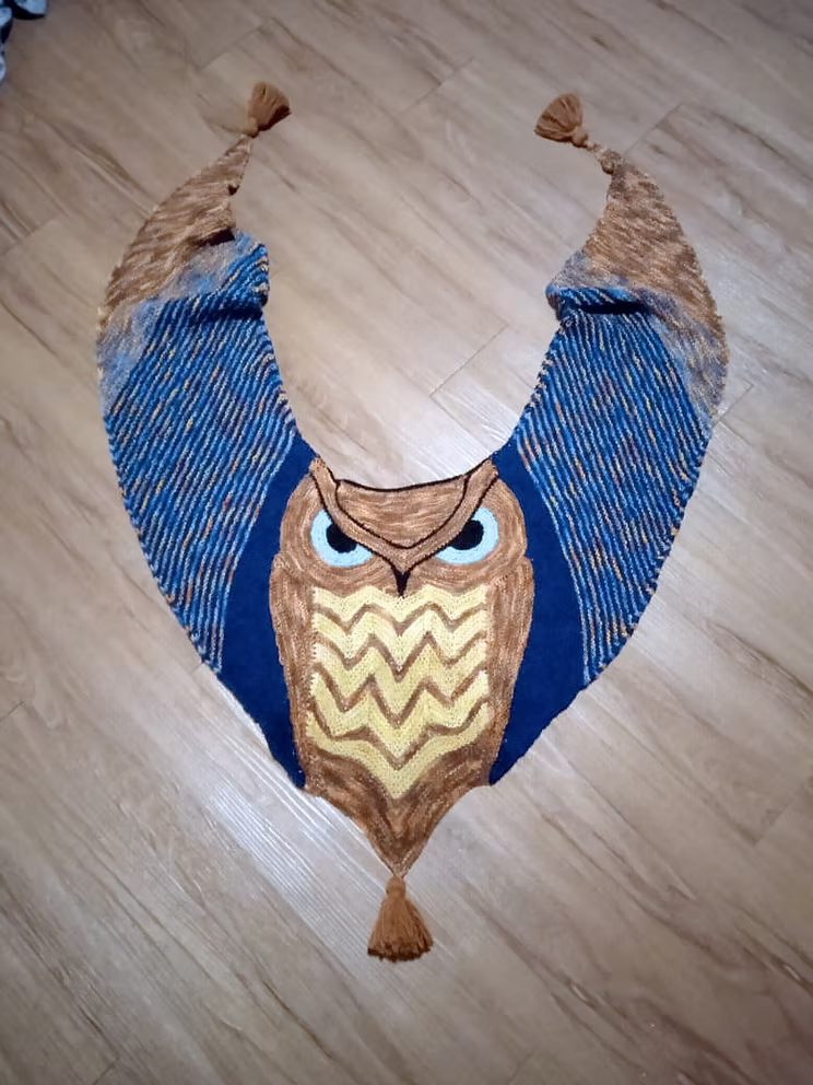 Owl Shawl