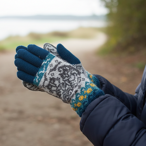 A Day By the Sea Gloves