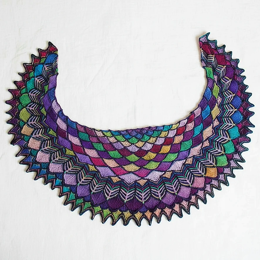 Dreamcatcher Shawl - Square White Background