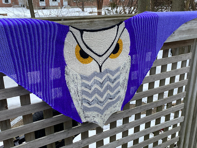 Owl Shawl