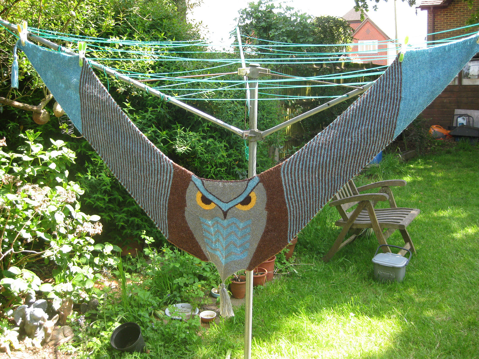 Owl Shawl