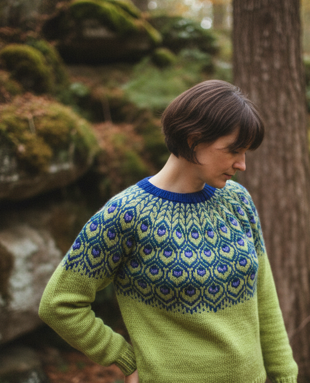 Pava Blue-Green - New Pose